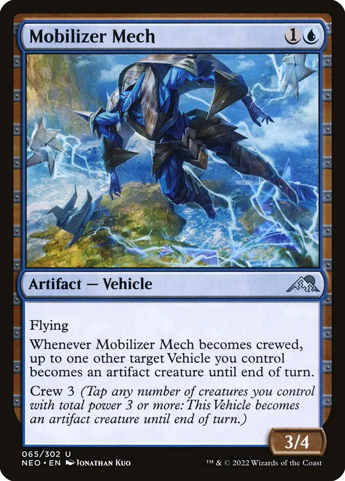 Mobilizer Mech Front Face