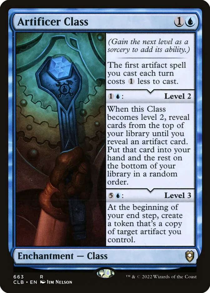 Artificer Class Front Face
