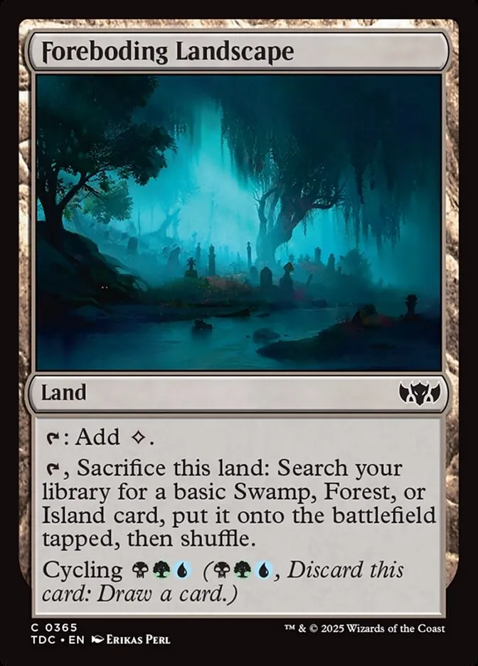 Foreboding Landscape Front Face