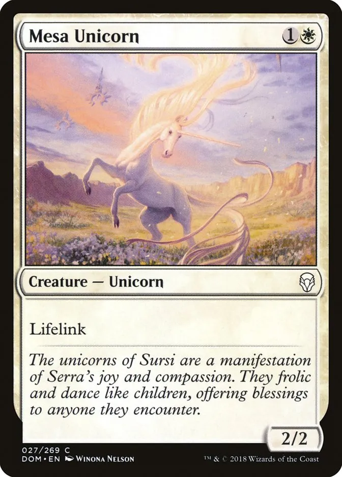 Mesa Unicorn Front Face