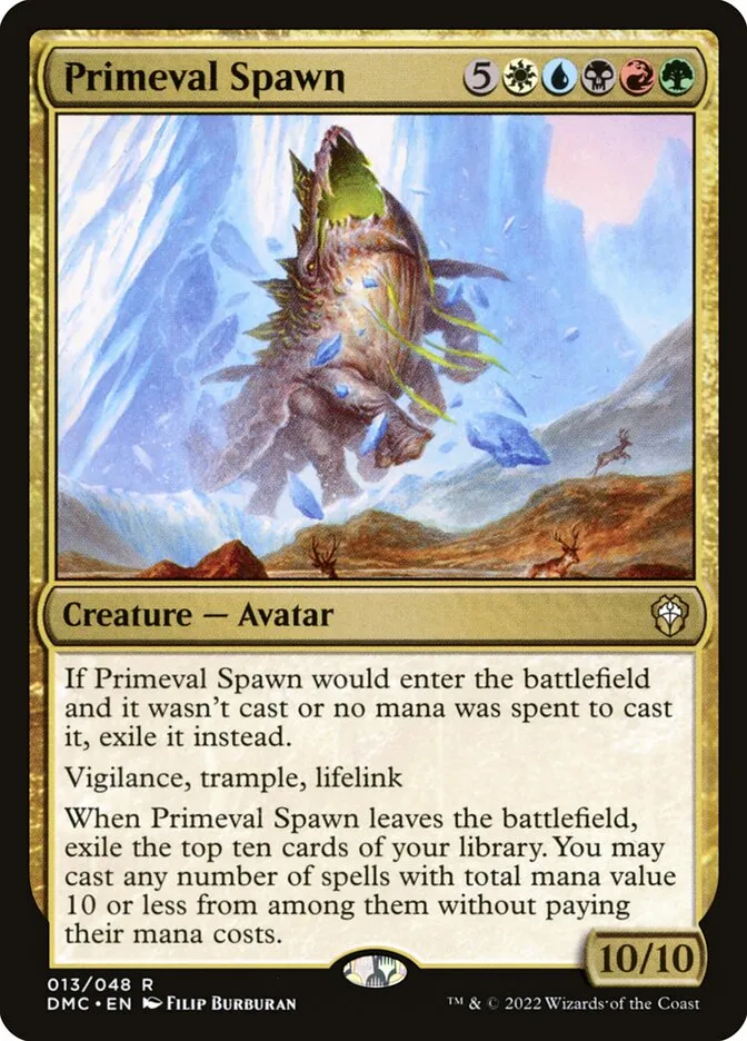 Primeval Spawn Front Face