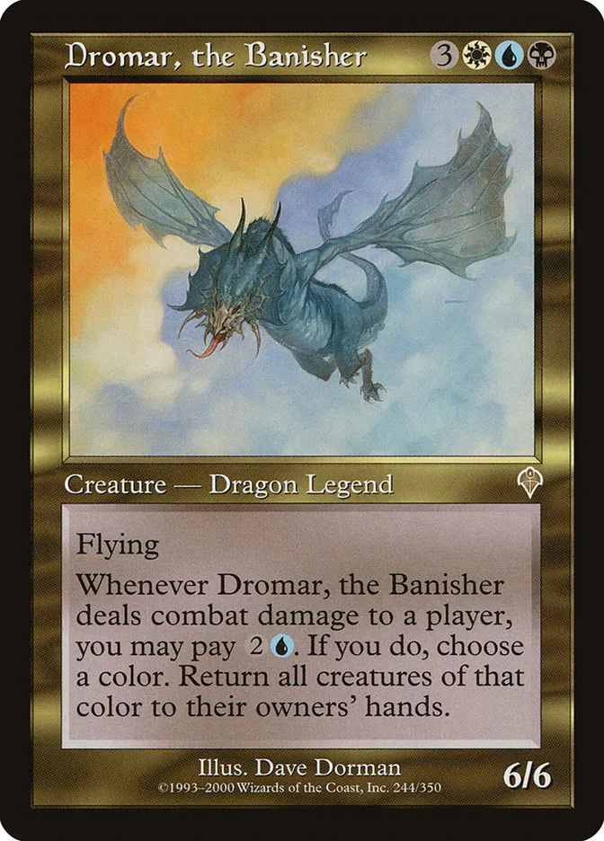 Dromar, the Banisher Front Face