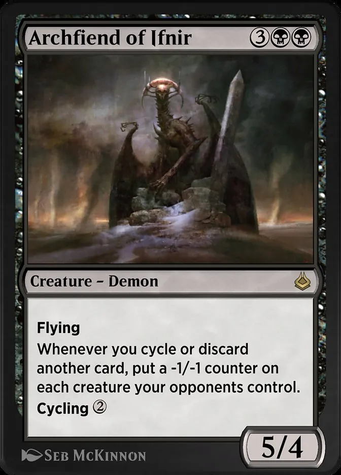 Archfiend of Ifnir Front Face