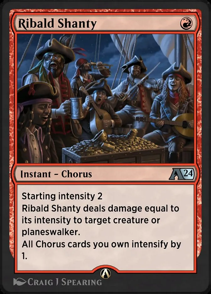 Ribald Shanty Front Face