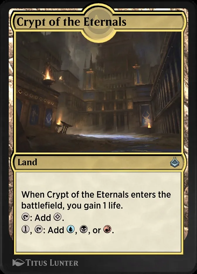 Crypt of the Eternals Front Face