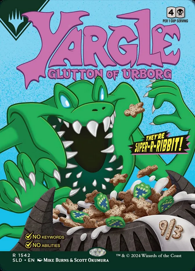 Yargle, Glutton of Urborg // Yargle, Glutton of Urborg Front Face