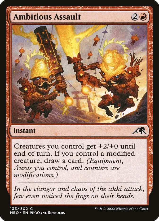 Ambitious Assault Front Face