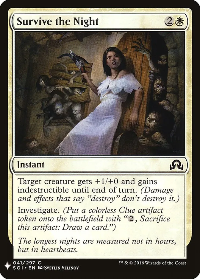 Survive the Night Front Face