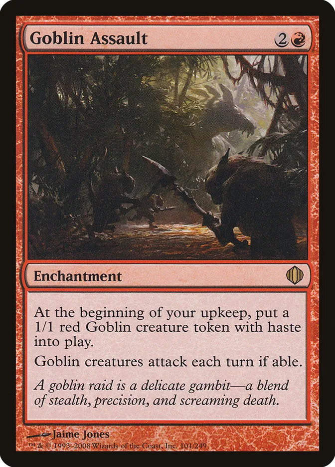Goblin Assault Front Face