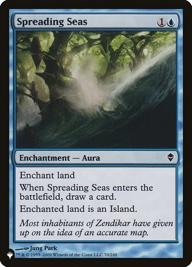 Spreading Seas Front Face