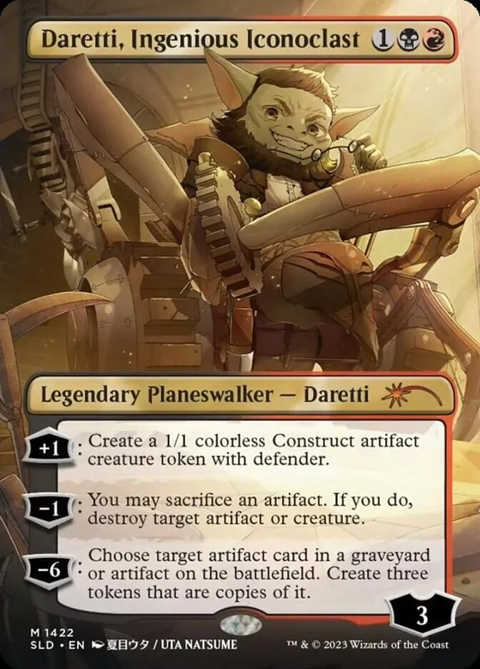 Daretti, Ingenious Iconoclast Front Face