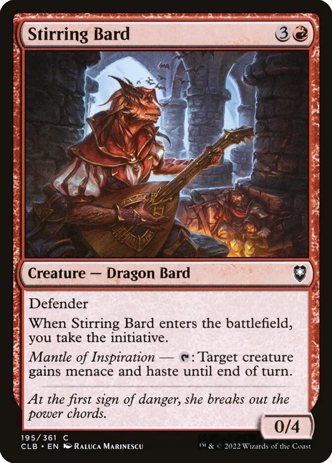Stirring Bard Front Face