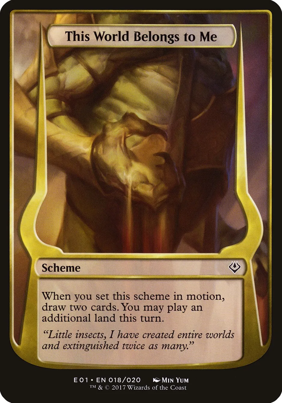 This World Belongs to Me Front Face