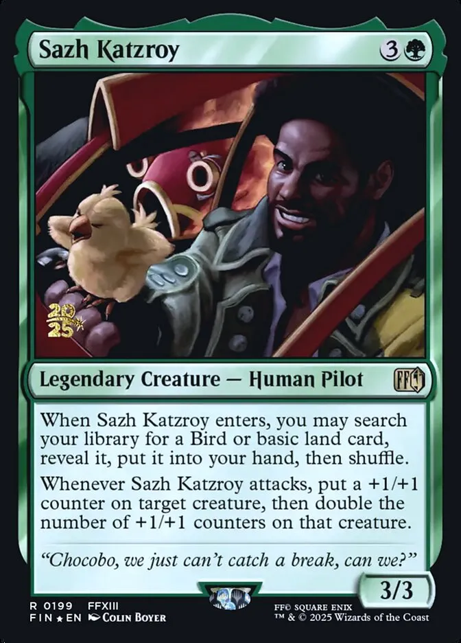 Sazh Katzroy Front Face