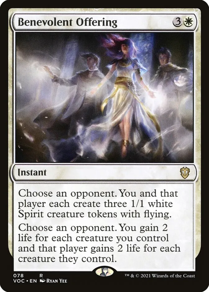 Benevolent Offering Front Face