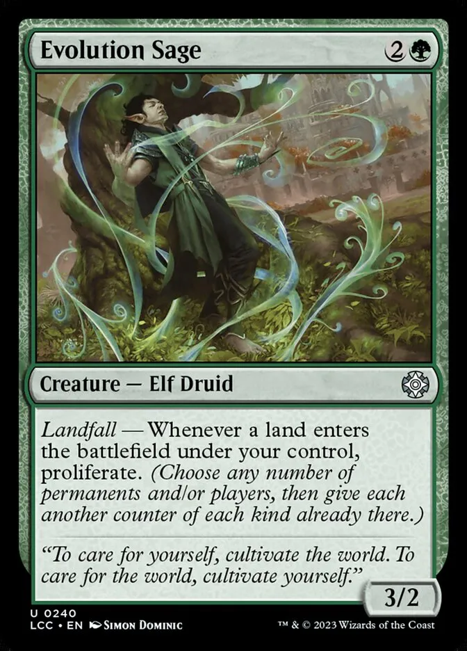 Evolution Sage Front Face