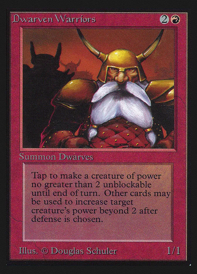 Dwarven Warriors Front Face