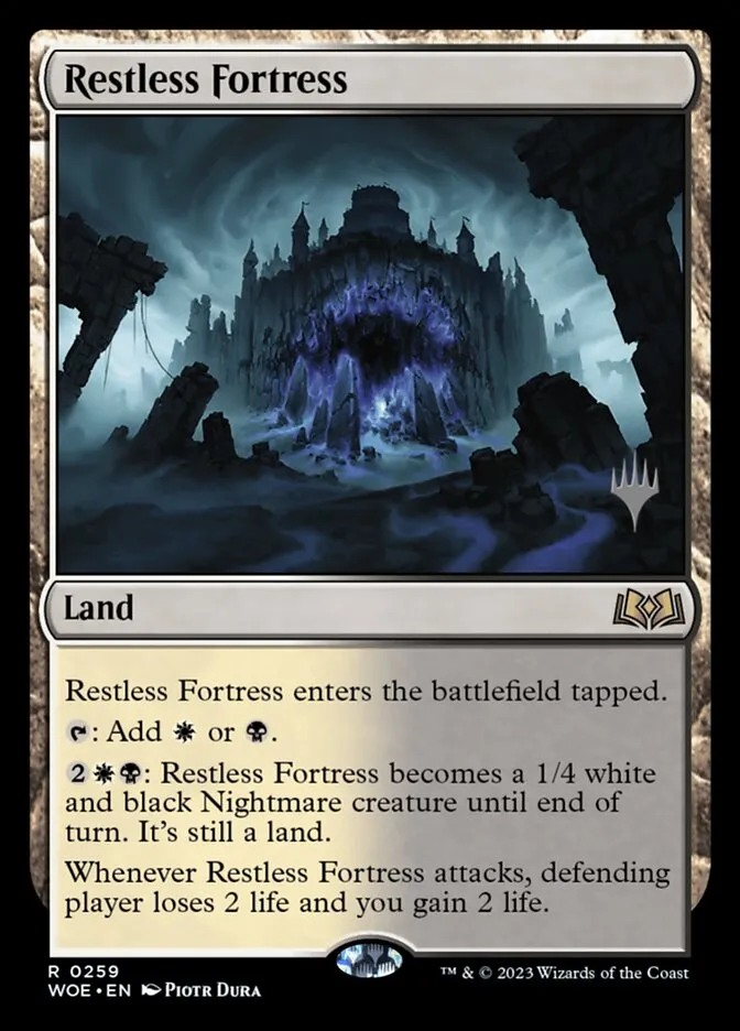 Restless Fortress Front Face