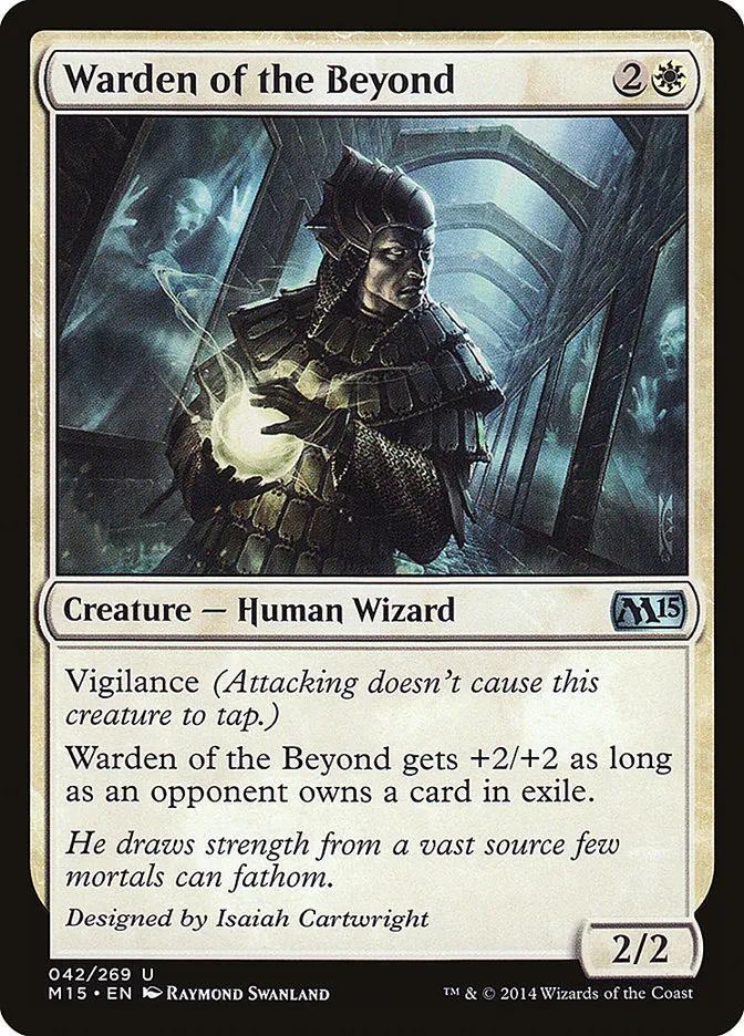 Warden of the Beyond Front Face