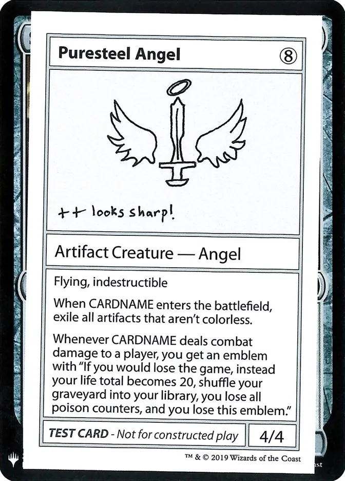 Puresteel Angel Front Face