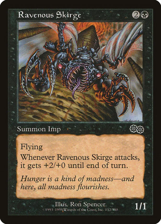 Ravenous Skirge Front Face
