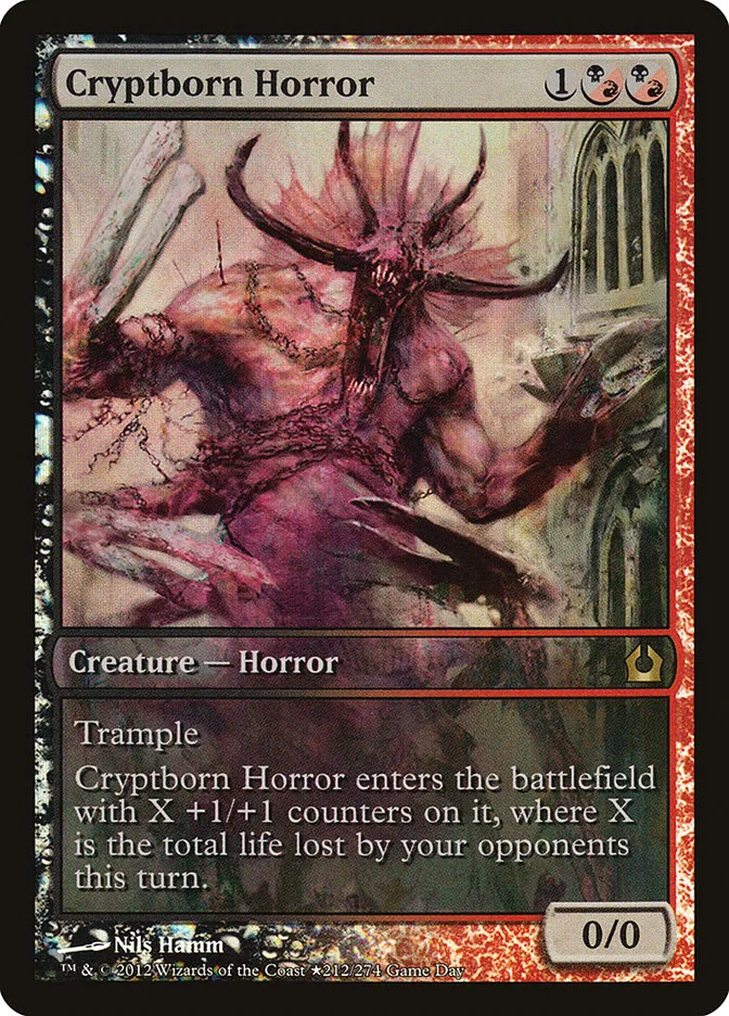 Cryptborn Horror Front Face