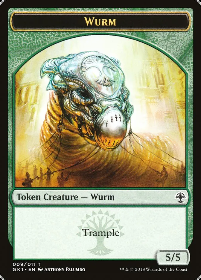 Wurm // Saproling Front Face