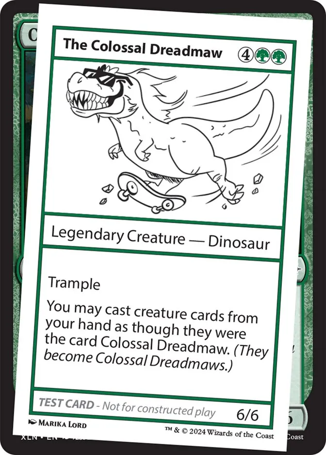 The Colossal Dreadmaw Front Face