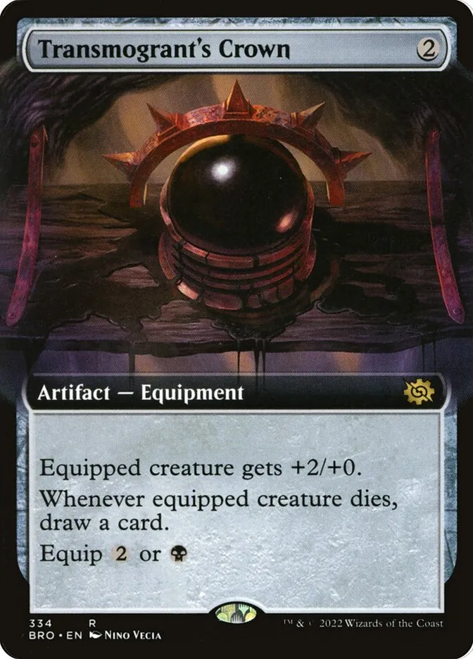 Transmogrant's Crown Front Face