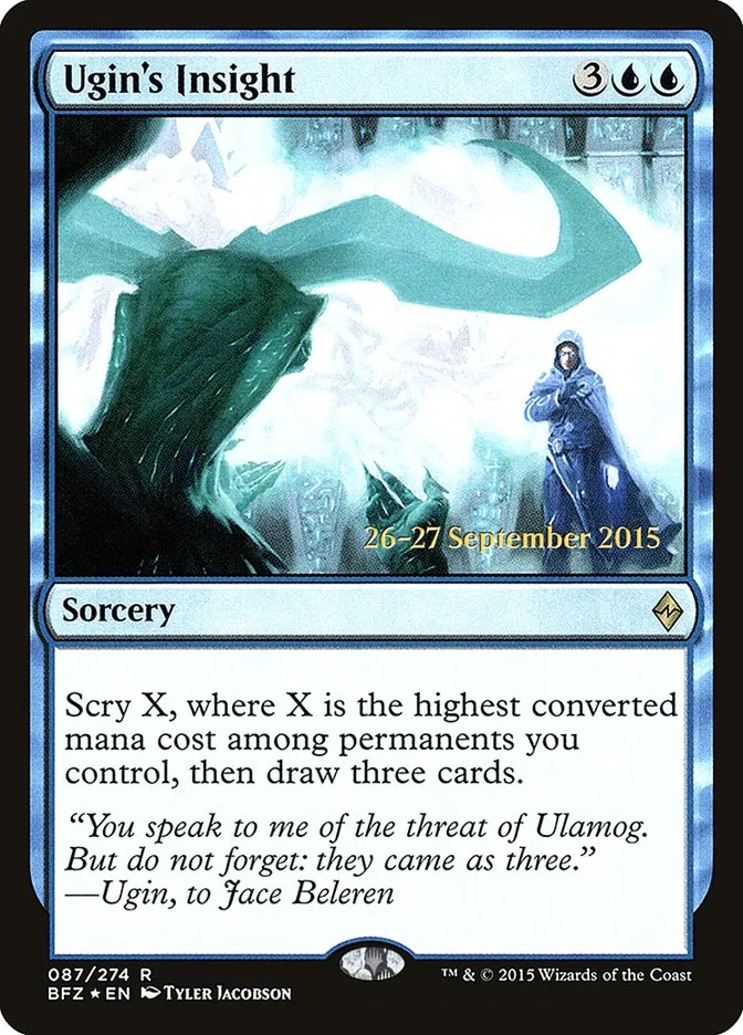 Ugin's Insight Front Face