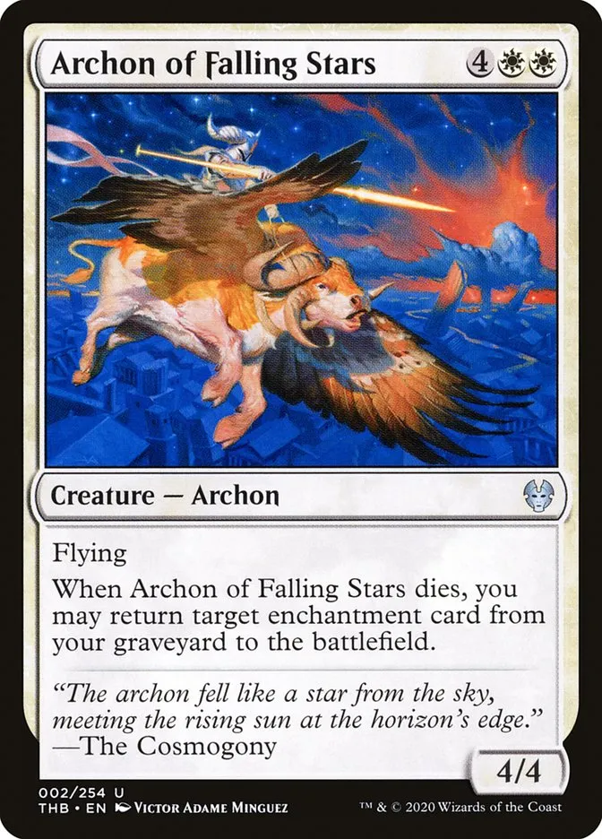 Archon of Falling Stars Front Face