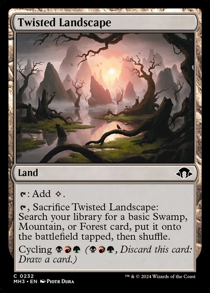 Twisted Landscape Front Face