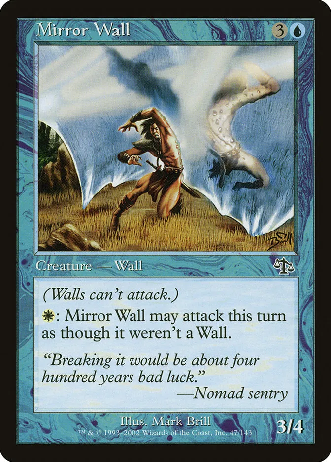 Mirror Wall Front Face