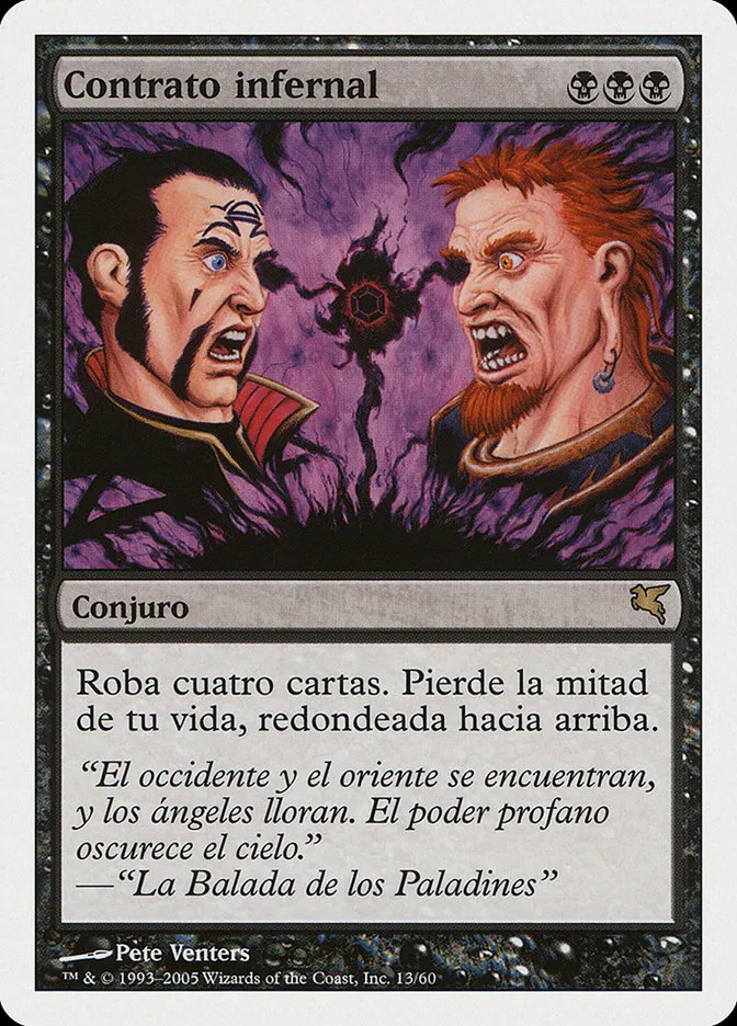 Infernal Contract Front Face