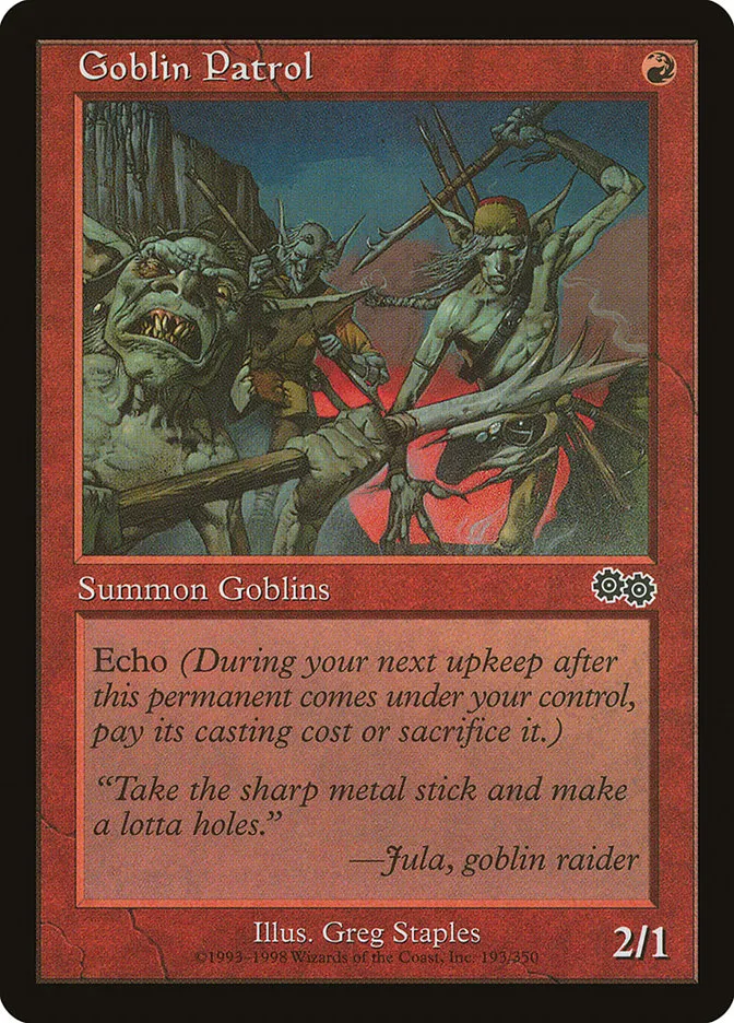 Goblin Patrol Front Face