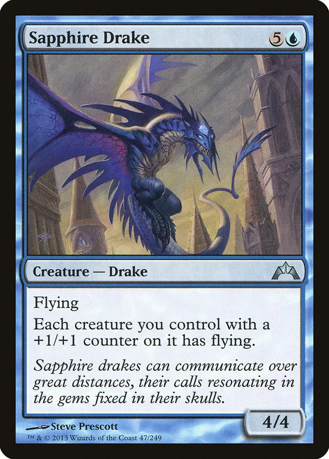 Sapphire Drake Front Face