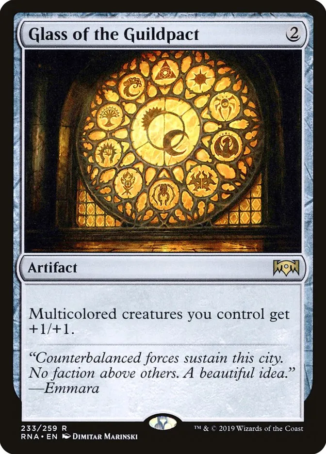 Glass of the Guildpact Front Face