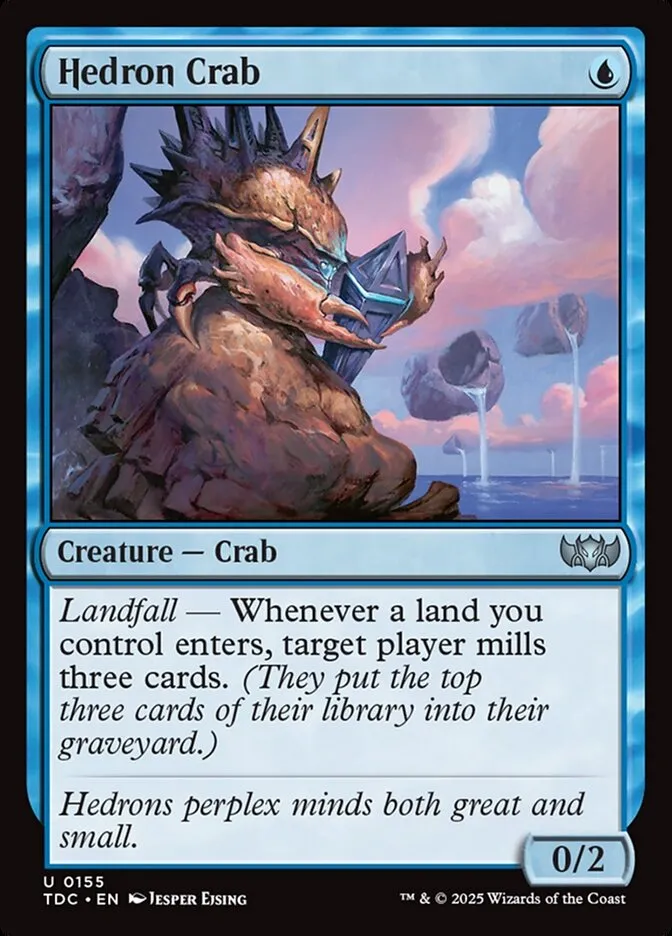 Hedron Crab Front Face