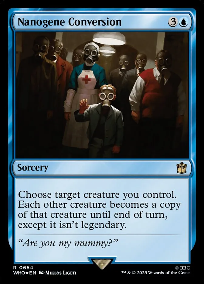 Nanogene Conversion Front Face