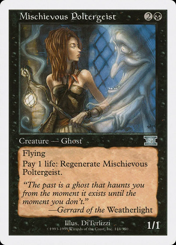 Mischievous Poltergeist Front Face