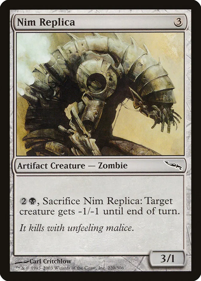 Nim Replica Front Face