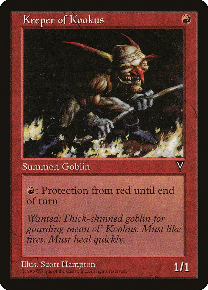 Keeper of Kookus Front Face