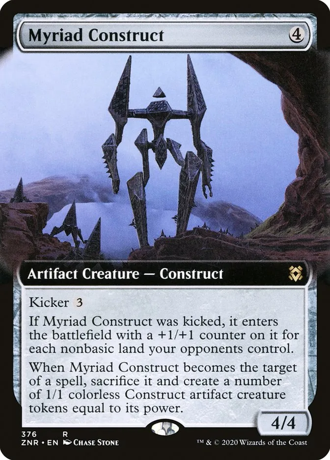 Myriad Construct Front Face