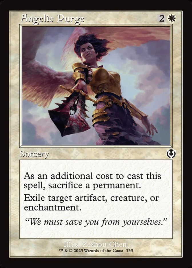 Angelic Purge Front Face