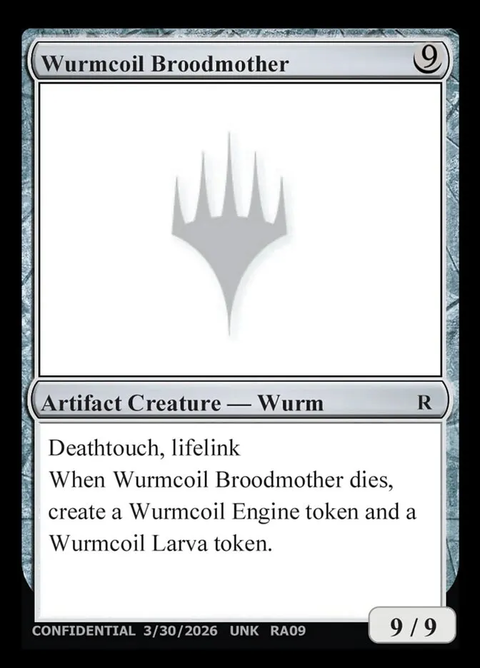 Wurmcoil Broodmother Front Face