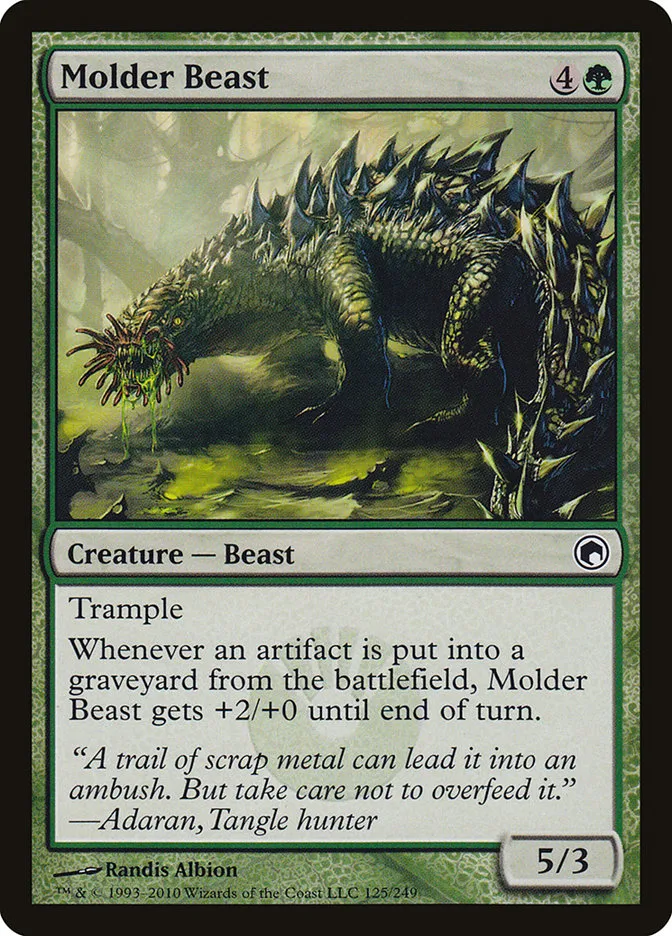 Molder Beast Front Face