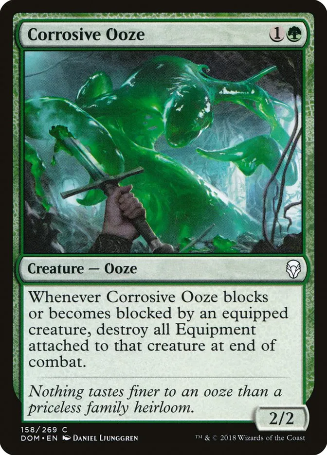 Corrosive Ooze Front Face