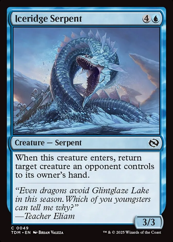Iceridge Serpent Front Face