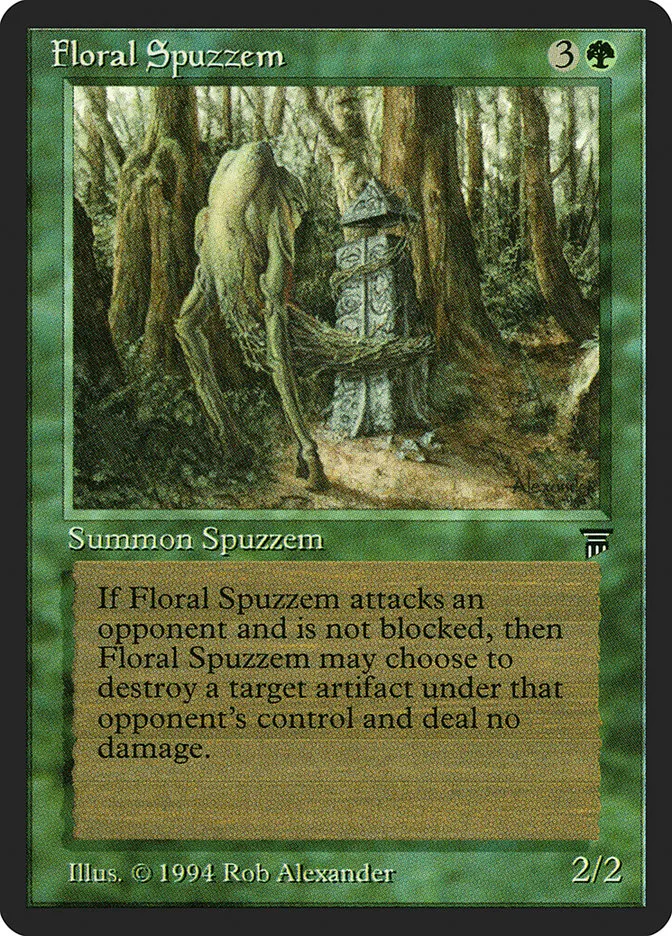 Floral Spuzzem Front Face