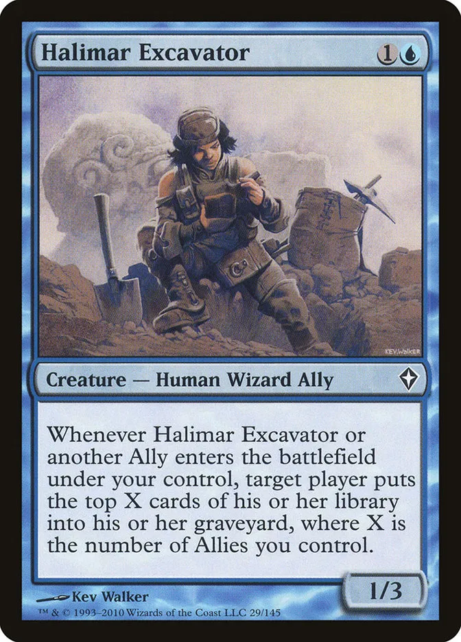 Halimar Excavator Front Face